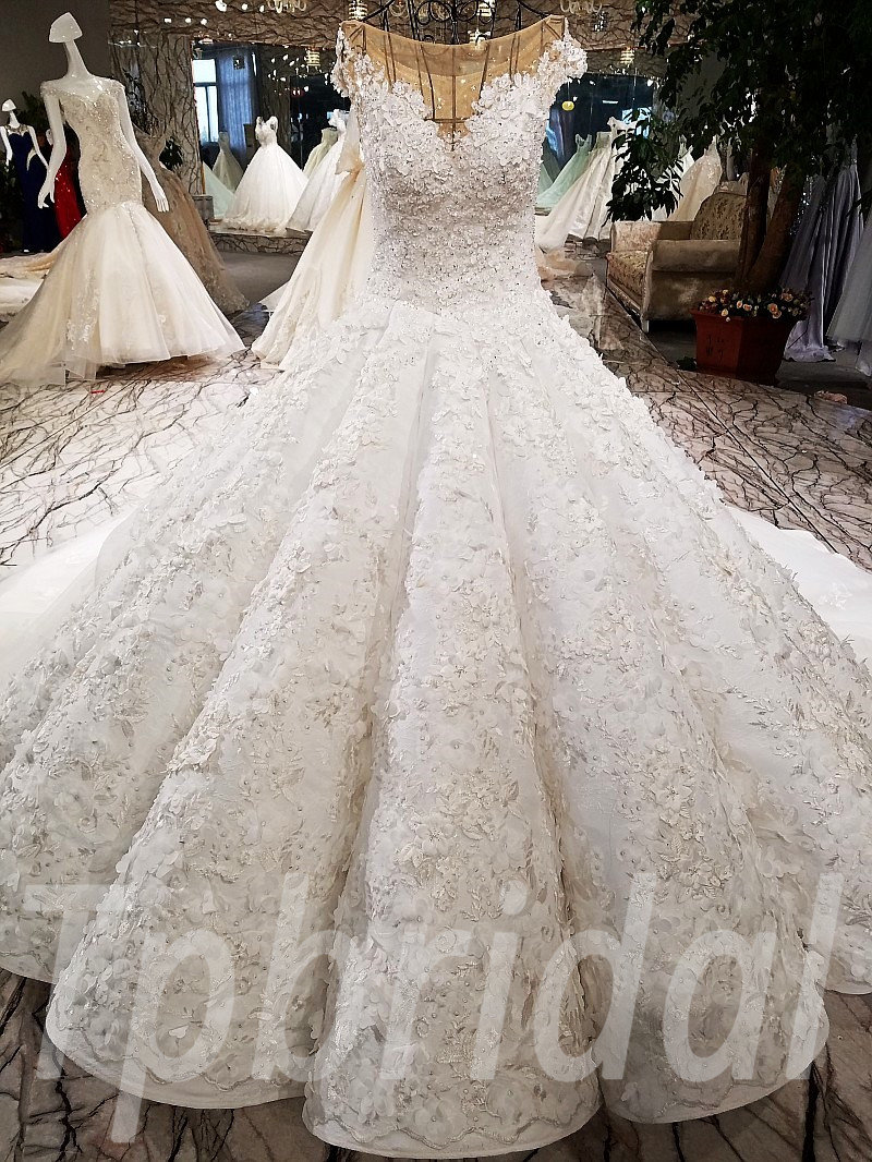 Wedding Dress Plus Size Princess Ball Gown