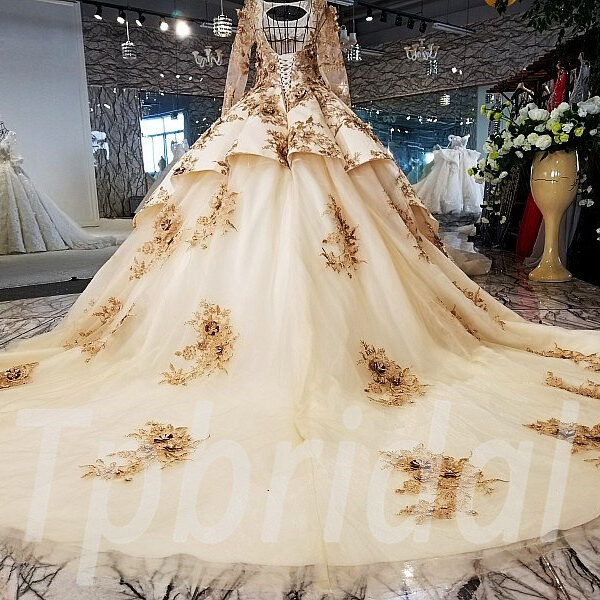 wedding dress long train-119-10