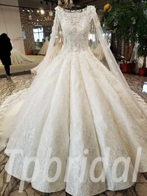 wedding dresses long train 156-00