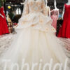 a line wedding dress long sleeve 172-07