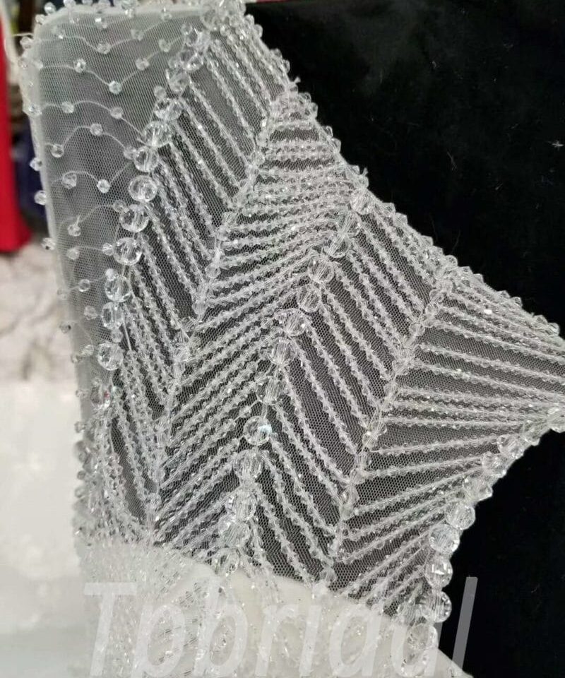 ball gown wedding dress crystal 158-05