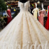 ball gown wedding dress lace 166-08