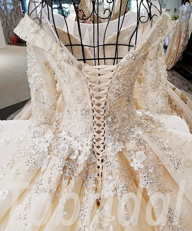 ball gown wedding dress off shoulder 181-09ball gown wedding dress off shoulder 181-09