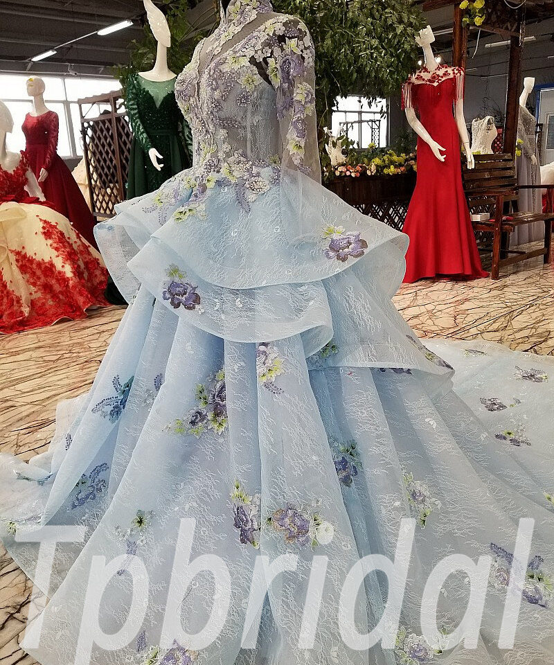 blue prom dress 169-06