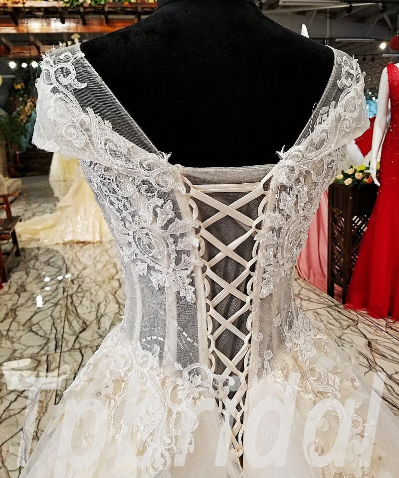 lace wedding dress girl 164-01
