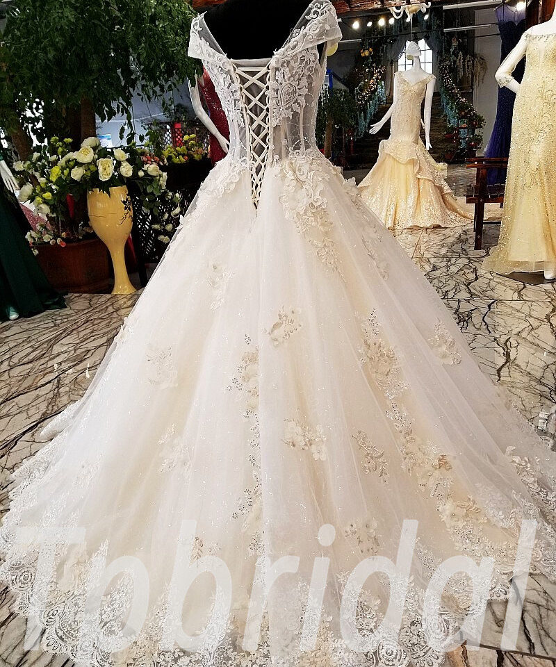 lace wedding dress girl 164-02