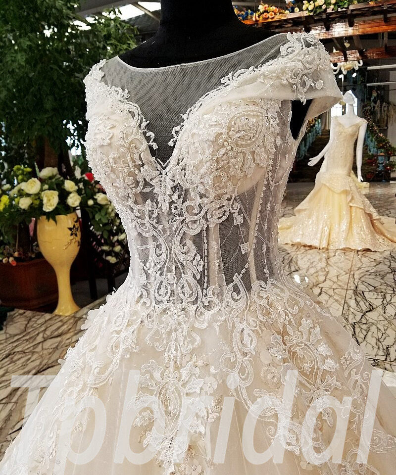 lace wedding dress girl 164-03