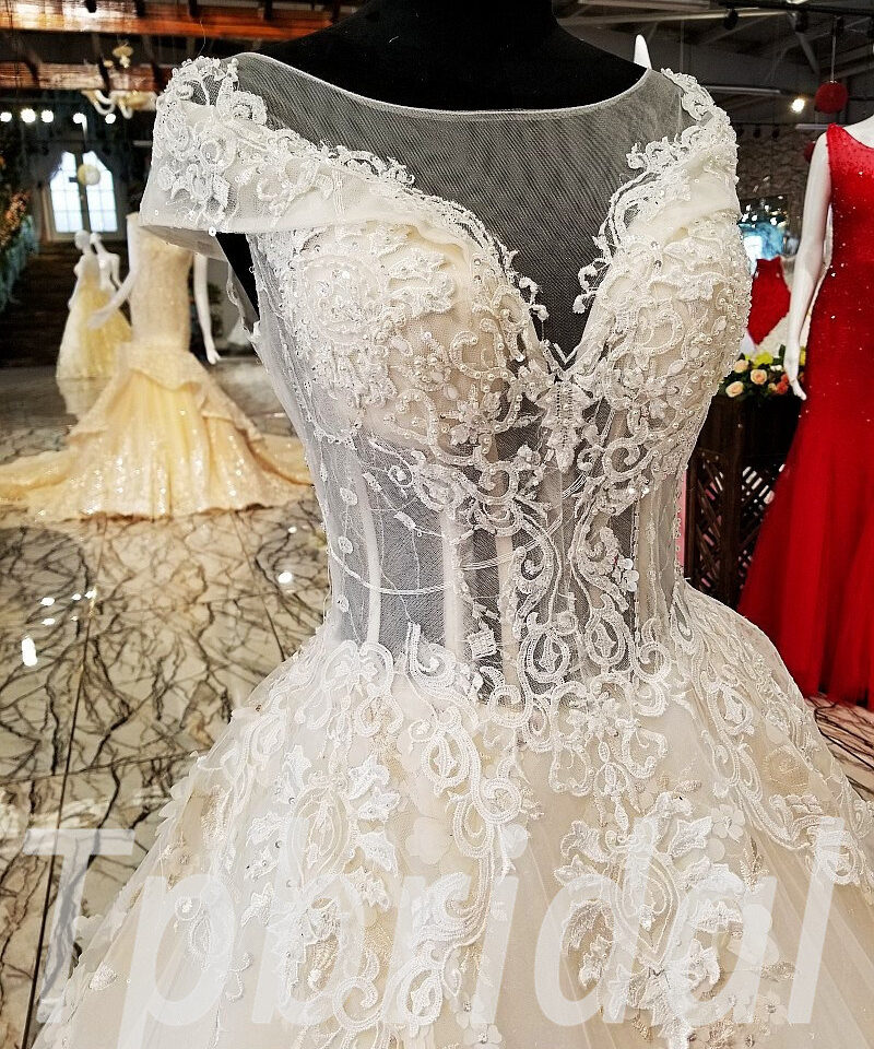 lace wedding dress girl 164-06
