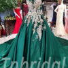 prom dress green 170-06