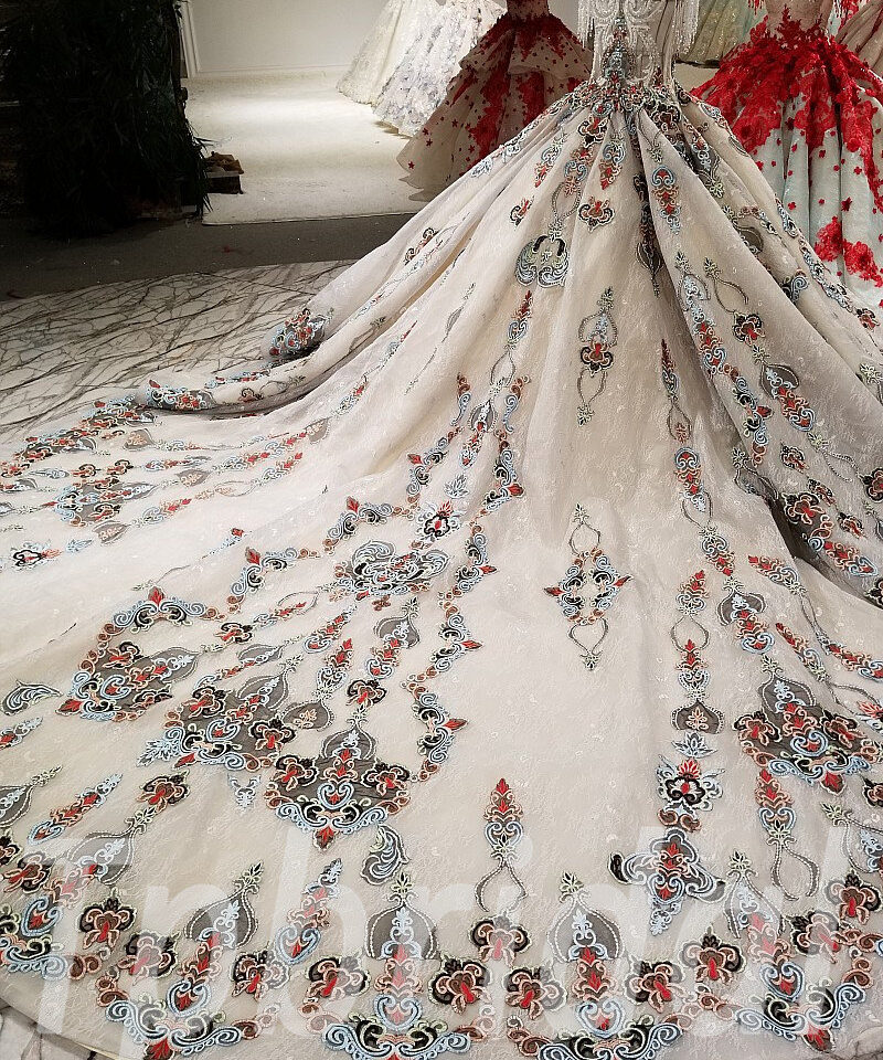 Alternative view of Wedding Dress 2018 Off Shoulder Ball Gown Bridal Dress