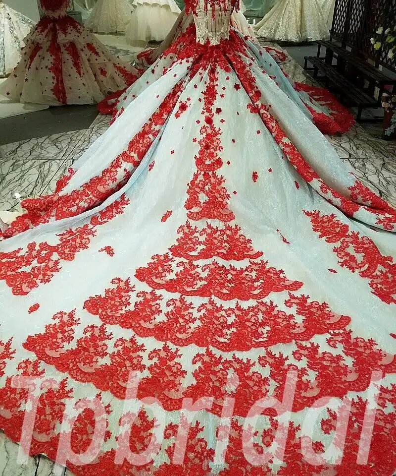ball gown wedding dress 2018 210-11