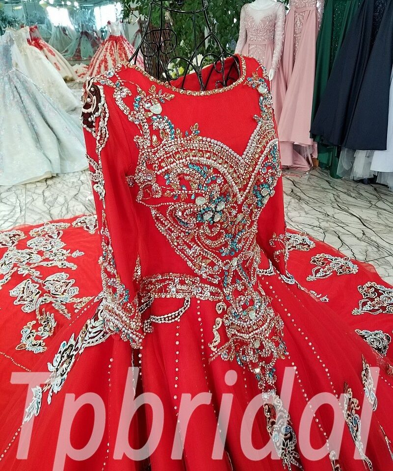 formal dresses red 0213-06