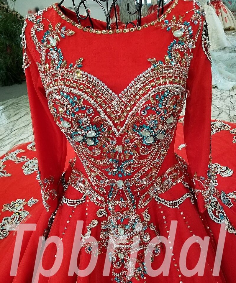 formal dresses red 0213-06