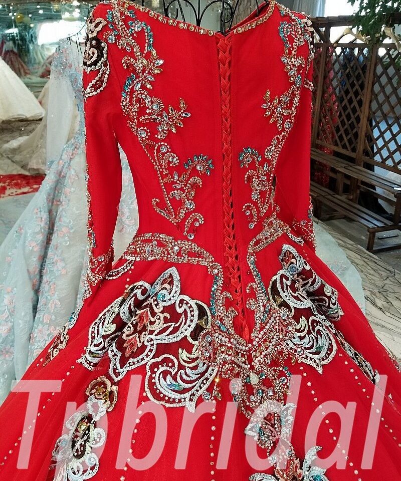 formal dresses red 0213-06