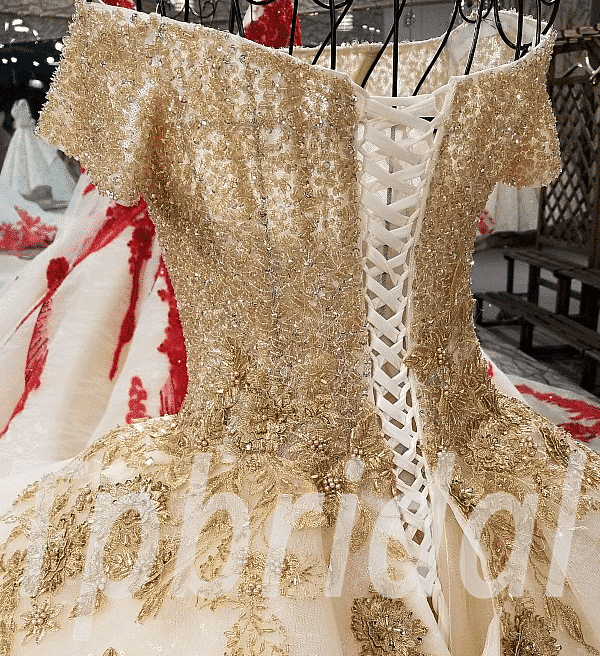 gold wedding dress 2018 209-02