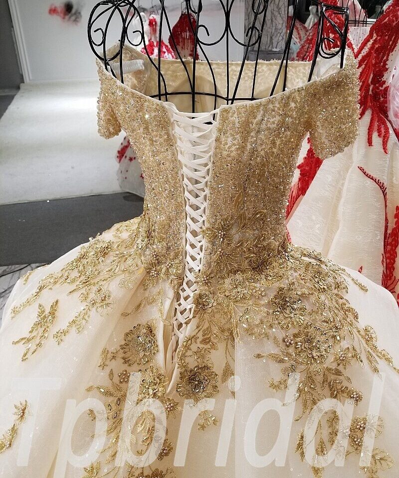 gold wedding dress 2018 209-02
