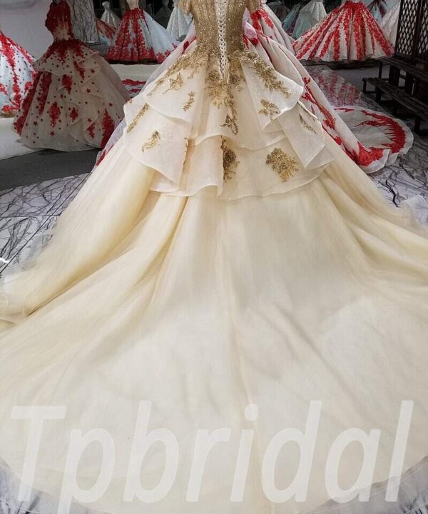 gold wedding dress 2018 209-02