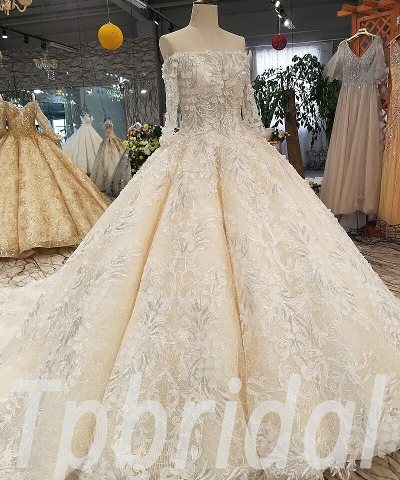 hand made wedding dress 0234-04