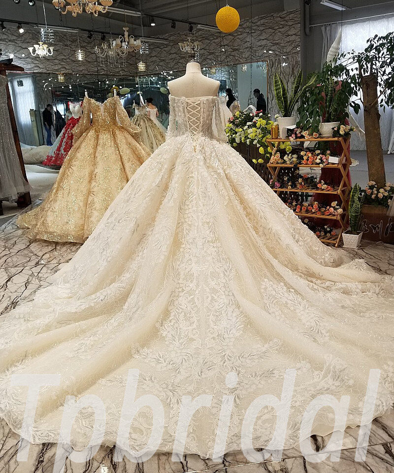 hand made wedding dress 0234-06