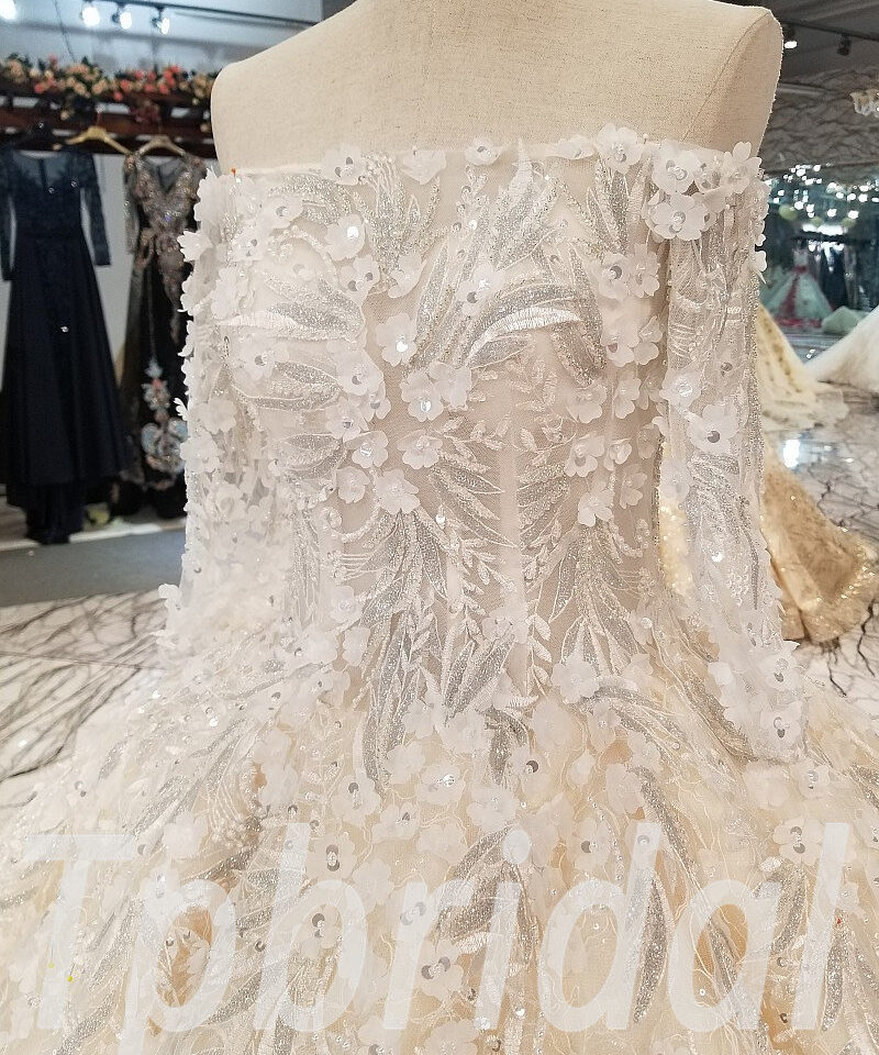 hand made wedding dress 0234-07