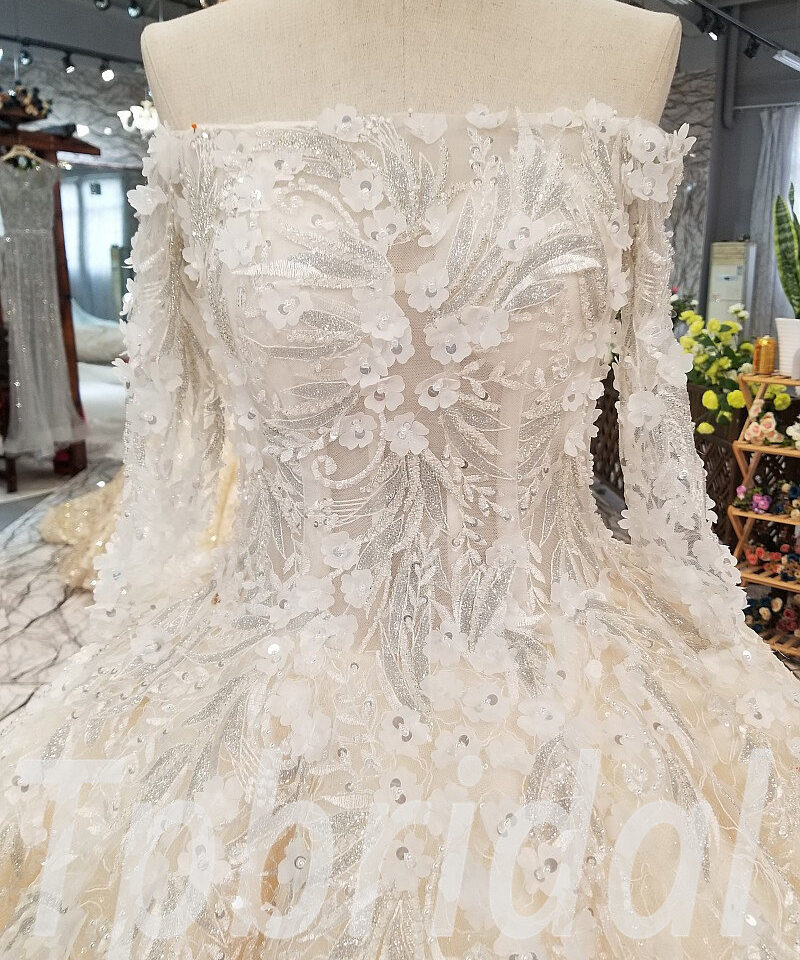 hand made wedding dress 0234-10