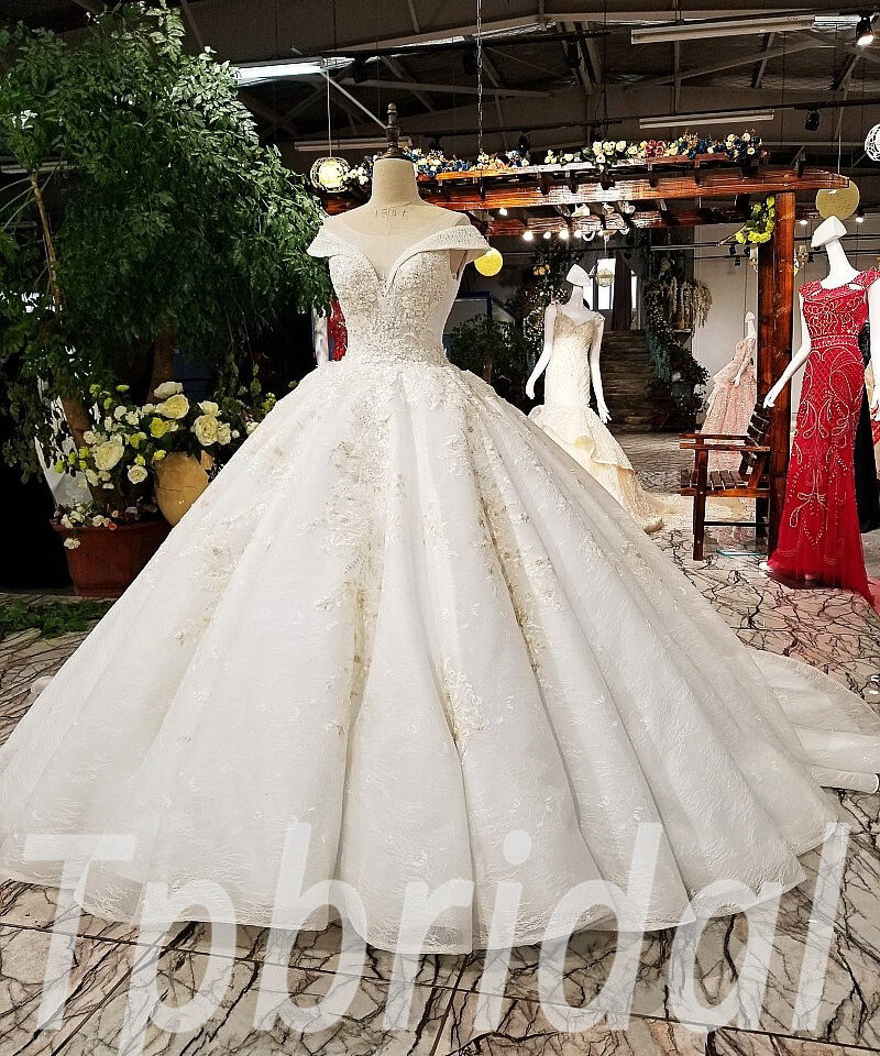 ivory wedding dress 0224-10