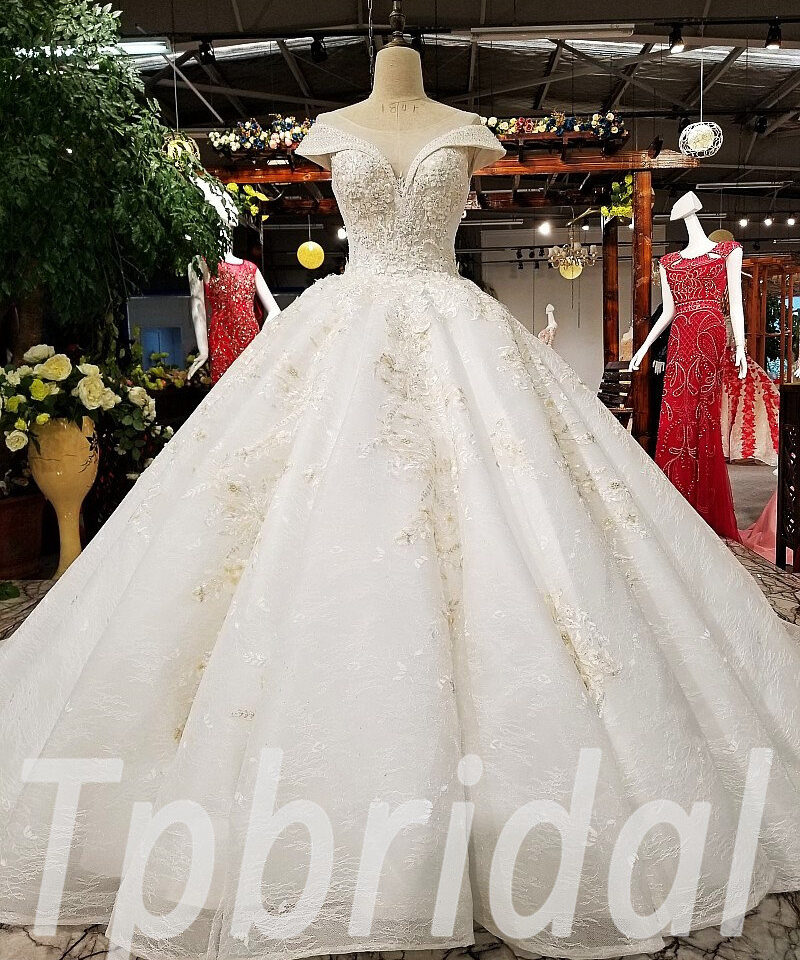 ivory wedding dress 0224-12