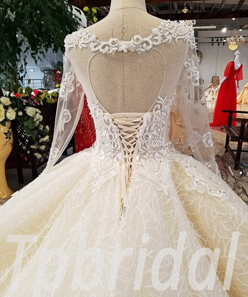 lace wedding dress long sleeve 0223-02 (2)