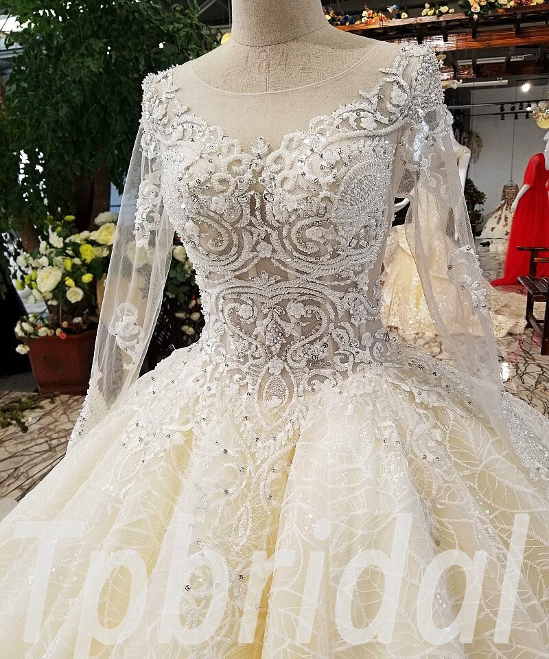 lace wedding dress long sleeve 0223-02 (3)