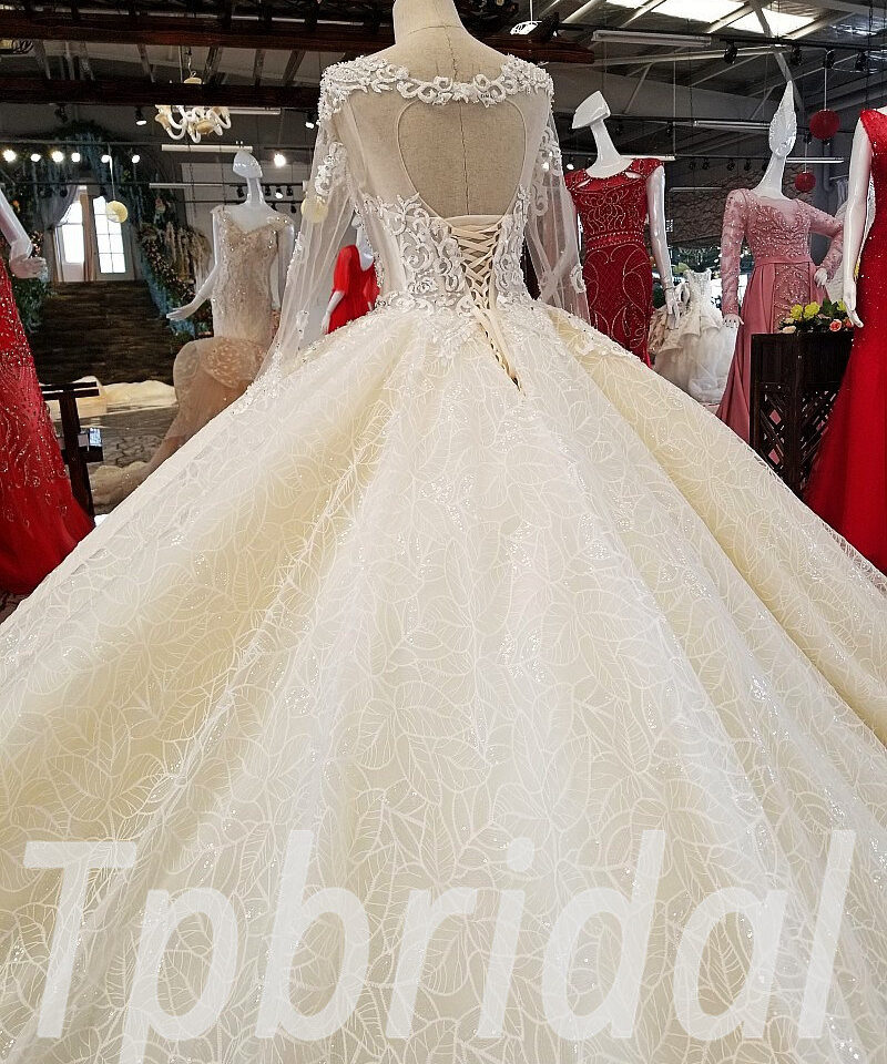 lace wedding dress long sleeve 0223-02 (6)