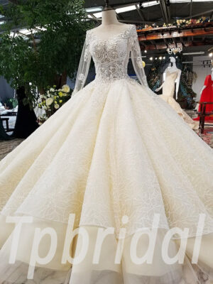 lace wedding dress long sleeve 0223-02 (8)