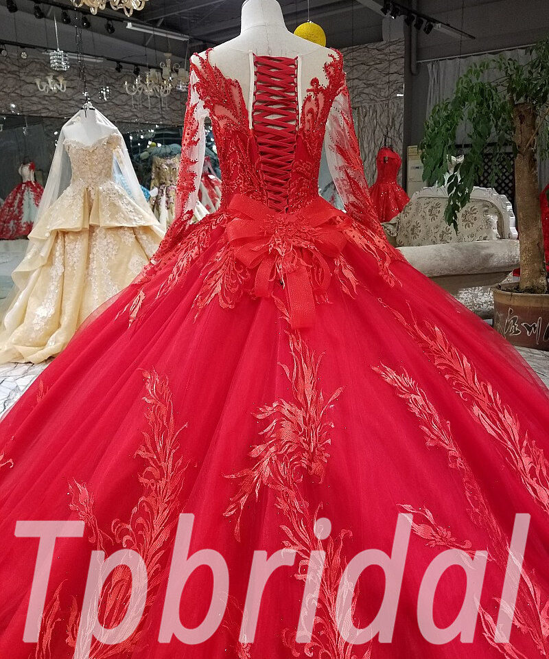 red formal dresses 0216-02