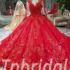 red formal dresses 0216-07