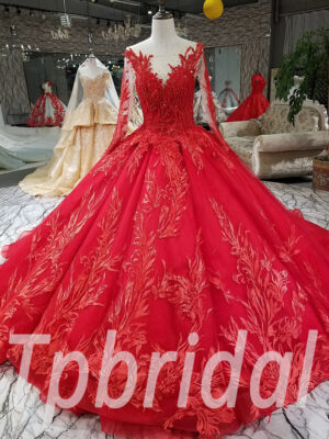red formal dresses 0216-07