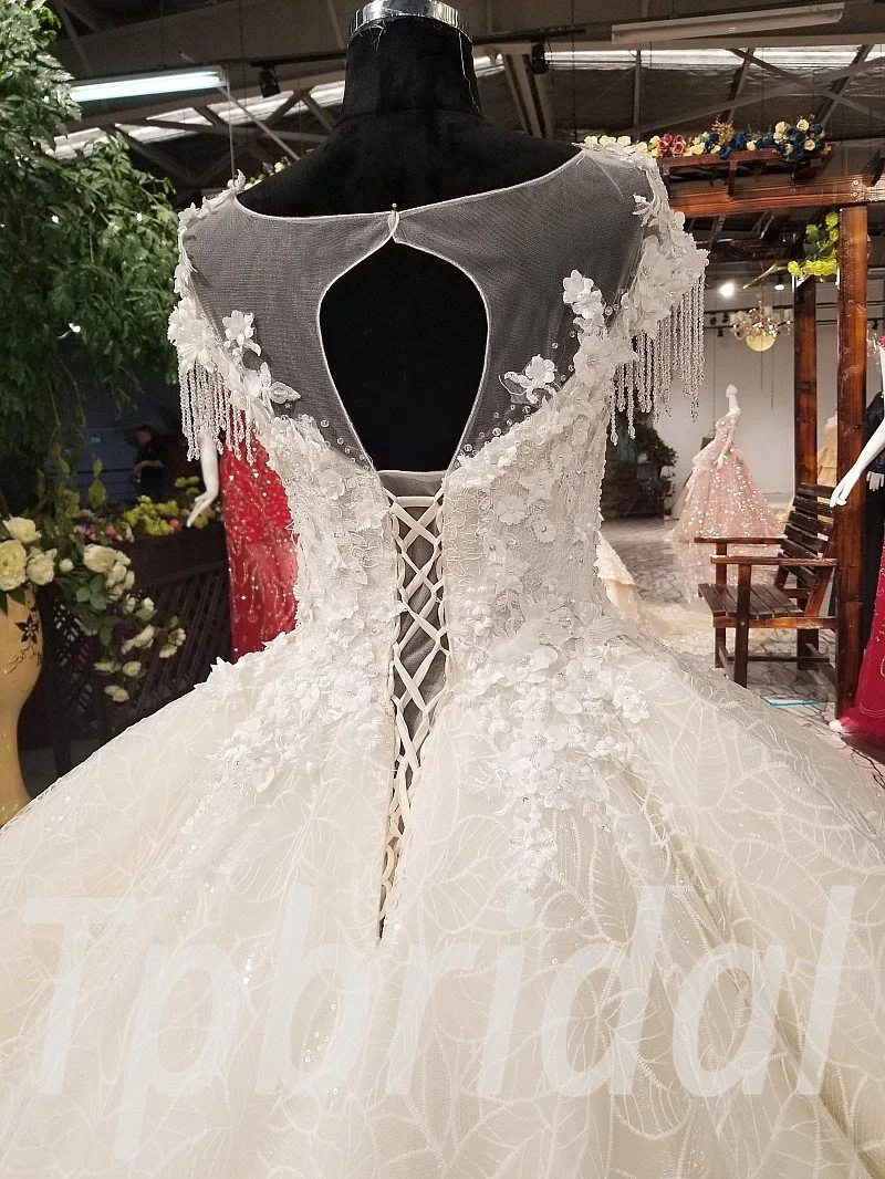 wedding dress diamonds 0230-08