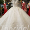 wedding dress high neck 0226-03