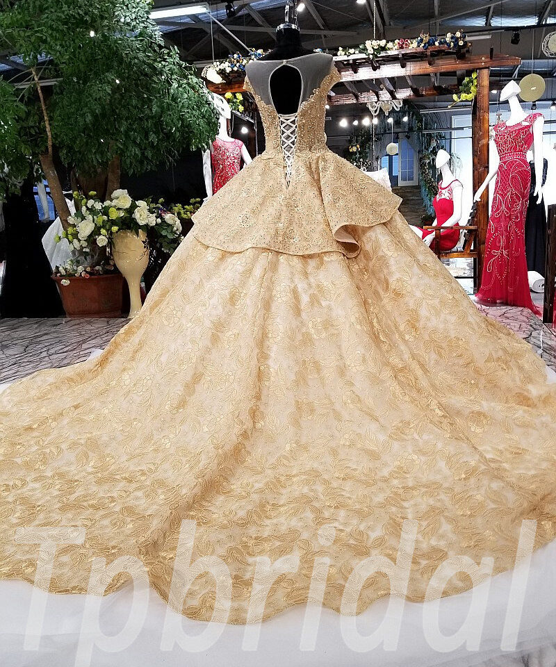 wedding dress illusion 0227-06