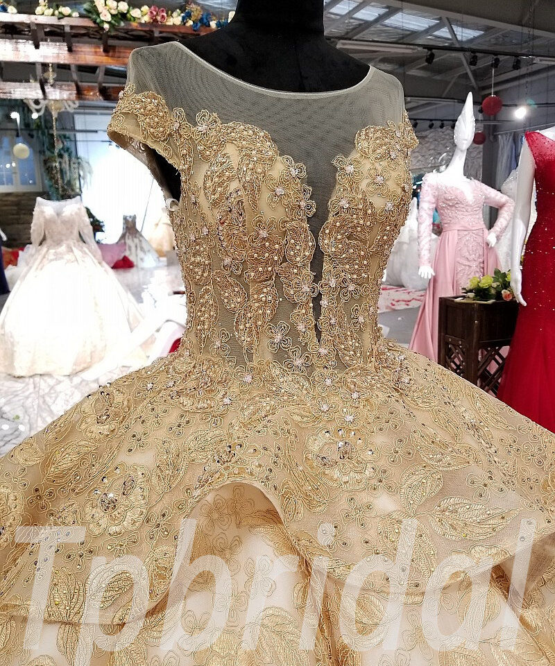 wedding dress illusion 0227-08