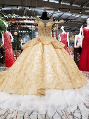wedding dress illusion 0227-09