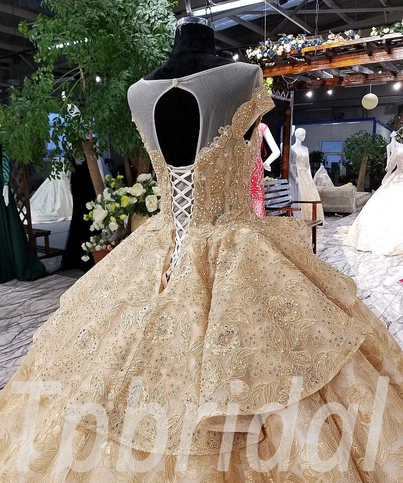 wedding dress illusion 0227-10