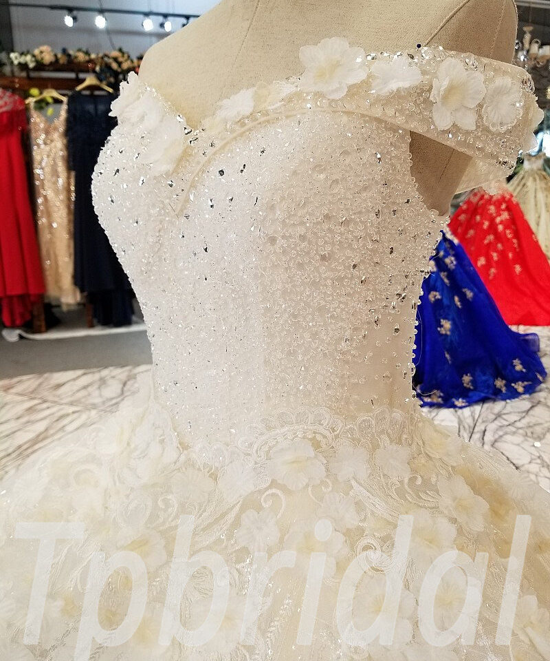 ball gown wedding dress hand made 262-02