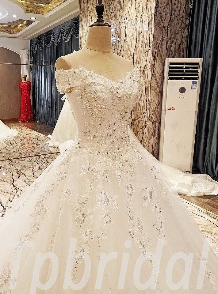 ball gown wedding dress white 277-01