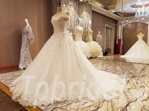 ball gown wedding dress white 277-02