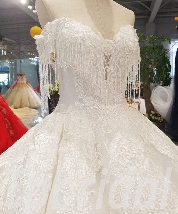 crystal wedding dress 282-03