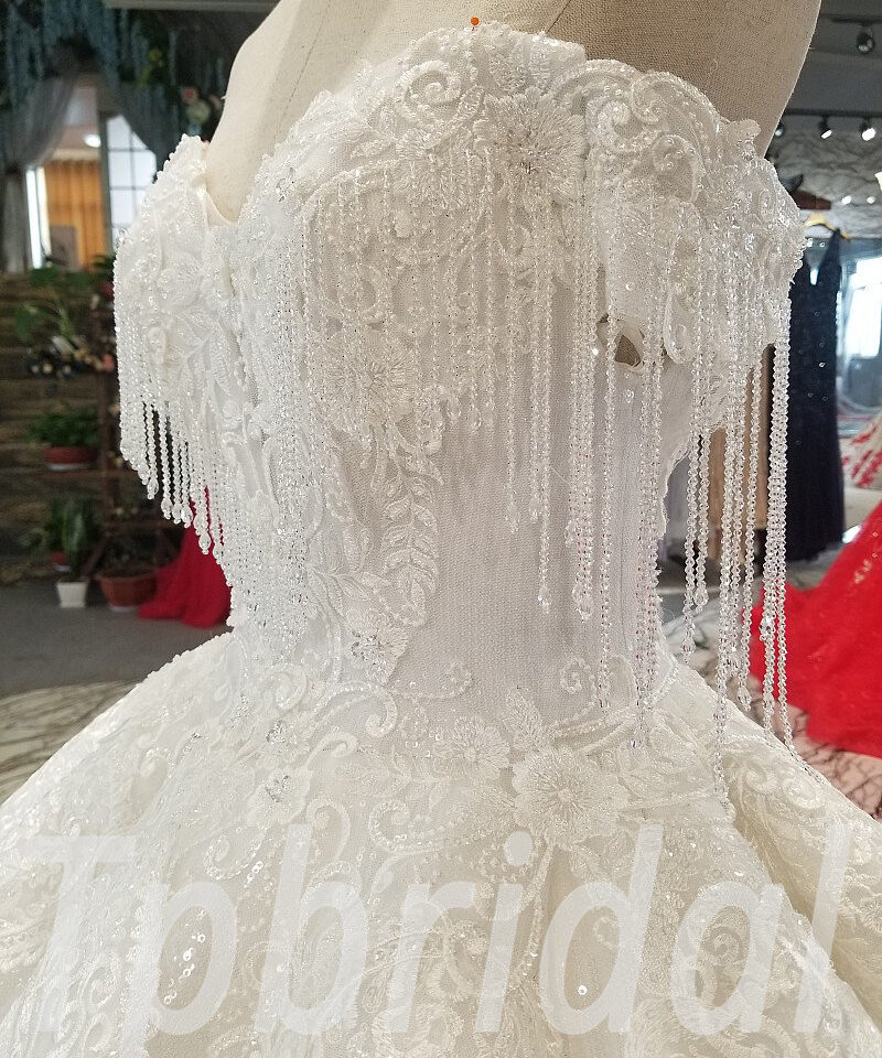 crystal wedding dress 282-07