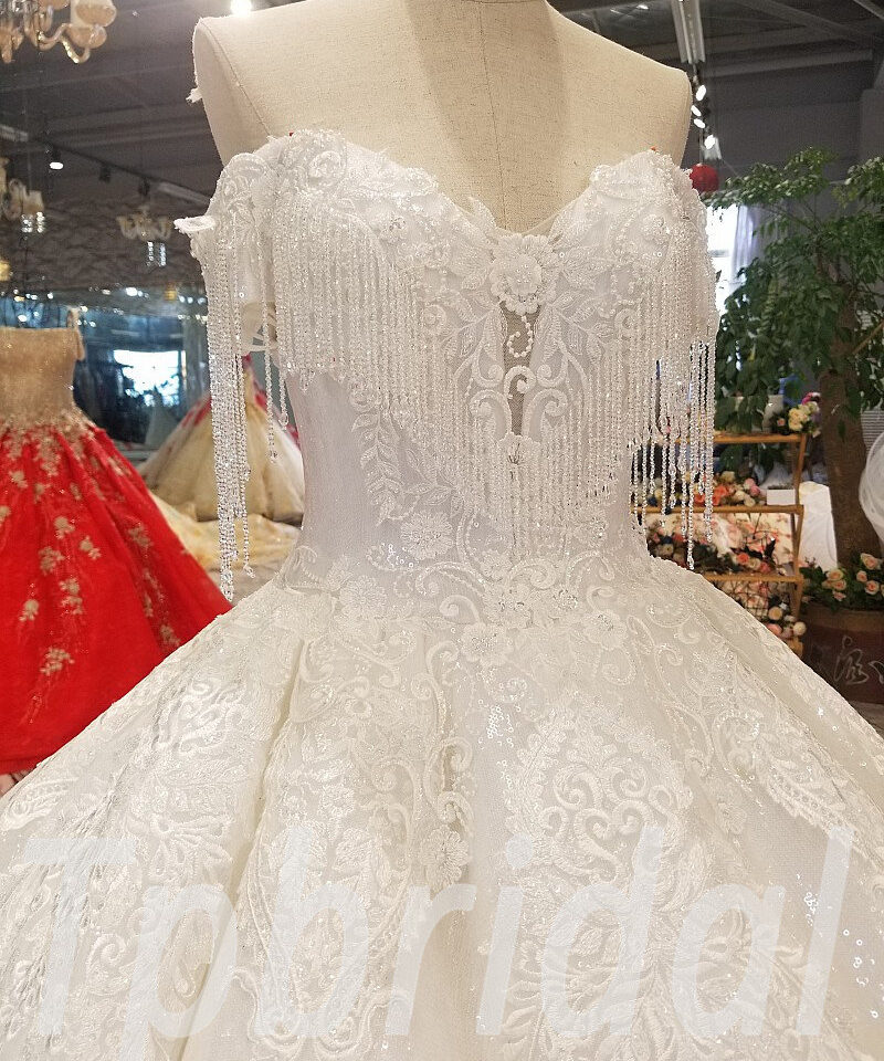 crystal wedding dress 282-08