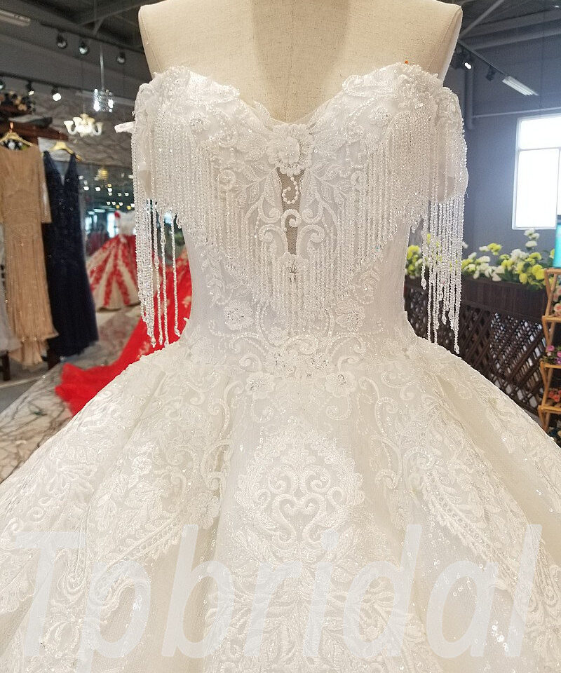 crystal wedding dress 282-11