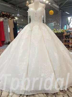 crystal wedding dress 282-12