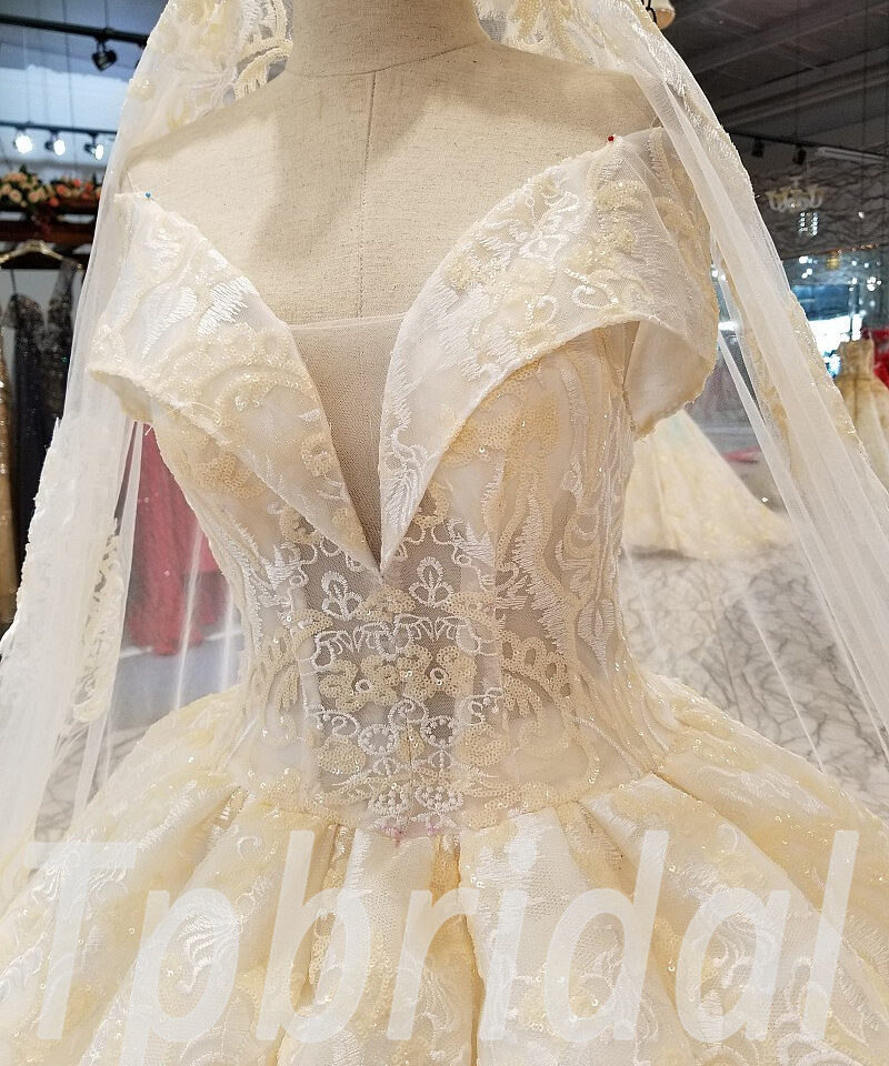 haute couture wedding dress ball gown 285-06