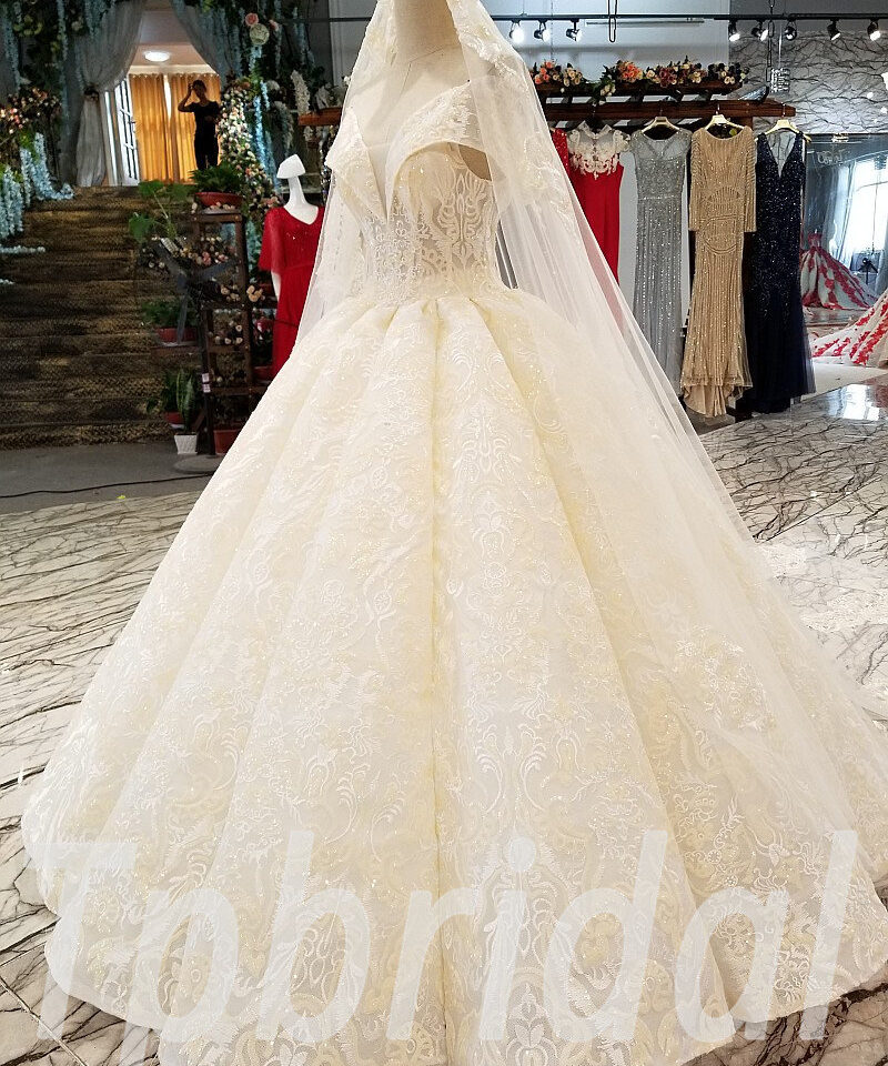 haute couture wedding dress ball gown 285-07